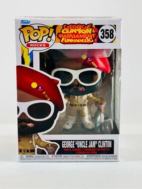 Rocks George “Uncle Jam” Clinton - Funko Pop! Vinyl Figure 358